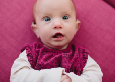 Anna as a baby
